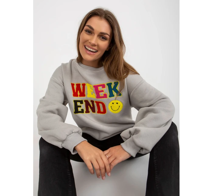 Mikina EM BL 617 6.30x šedá