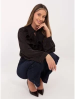 Koszula IT KS model 21786378 ciemny brązowy - FPrice Koszula IT KS model 21786378 ciemny brązowy - FPrice