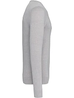 K Pánský svetr s výstřihem do V 20.K grey melange model 22431466 - Kariban K Pánský svetr s výstřihem do V 20.K grey melange model 22431466 - Kariban