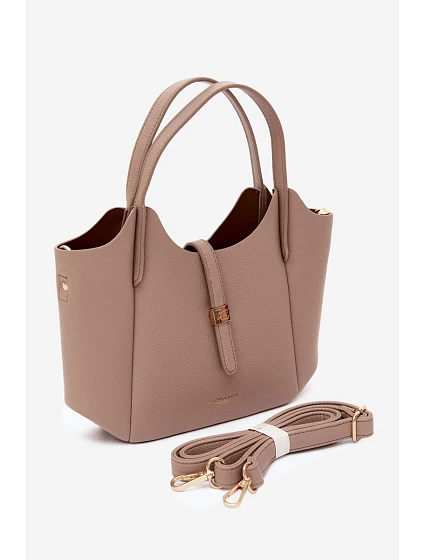 Beige model 22221057 kabelka z imitace kůže - Flora&Co