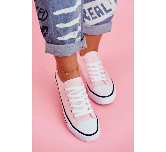Dámské Klasické Tenisky Růžové Omerta Dámské Klasické Tenisky Růžové Omerta