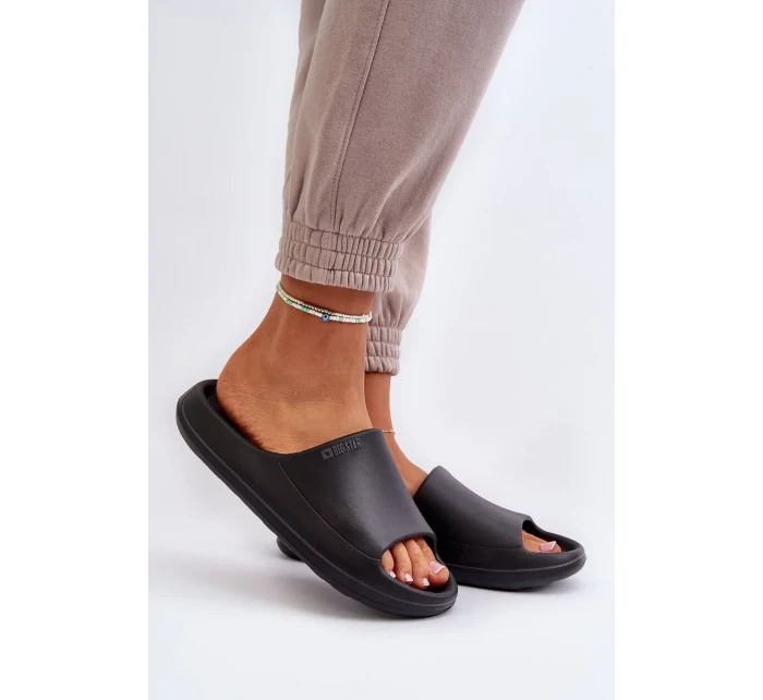 Lehké dámské pantofle Big Star Černá