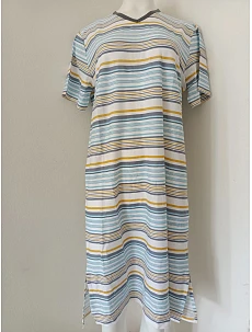 Pánská noční košile 4756 bílo-modrá - Vamp