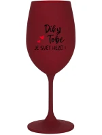 JE  bordo sklenice na víno 350 ml model 21859186 - Giftela