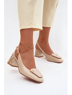 Lodičky na sloupku model 228407 Step in style