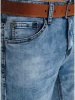 Pánské džínové šortky modré Dstreet SX2563