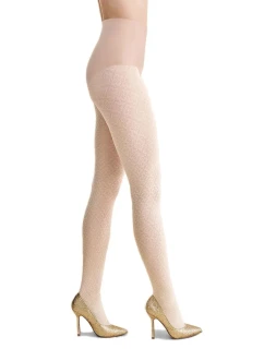 Punčocháče zimní cream model 20554790 - Gabriella