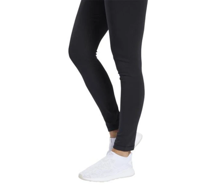 Dámské sportovní legíny Reebok TE COTTON LEGGING s vysokým pasem černé (FK6664)