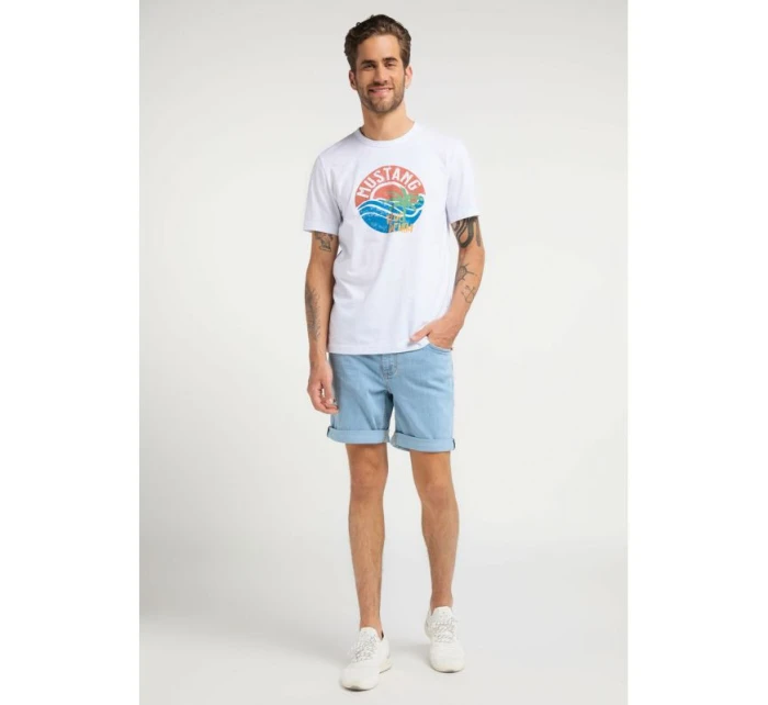 Tričko s logem Mustang Alex M 1009534 2045 Tričko s logem Mustang Alex M 1009534 2045