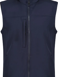 Regatta TRA 788 2-vrstvá softshellová vesta „Flux“ 36.A788 navy