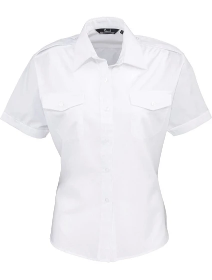 Premier PR 312 Pilotní halenka s krátkým rukávem 39.0312 white Premier PR 312 Pilotní halenka s krátkým rukávem 39.0312 white