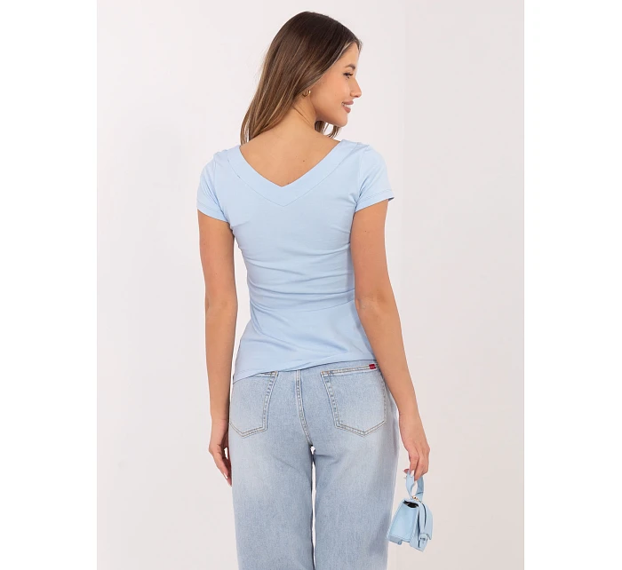 Bluzka RV BZ model 22072979 jasny niebieski - FPrice