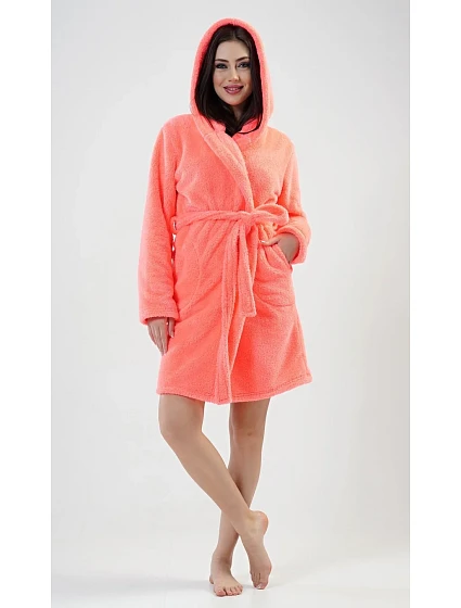 Dámský župan krátký s kapucí model 22408349 - Vienetta