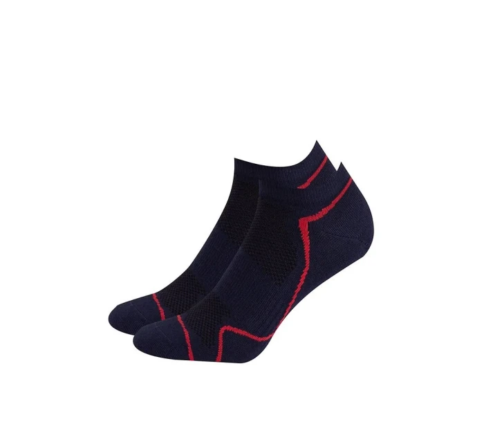 Pánské kotníkové ponožky Wola Sportive W91.1N3 Ag+ vzor Pánské kotníkové ponožky Wola Sportive W91.1N3 Ag+ vzor