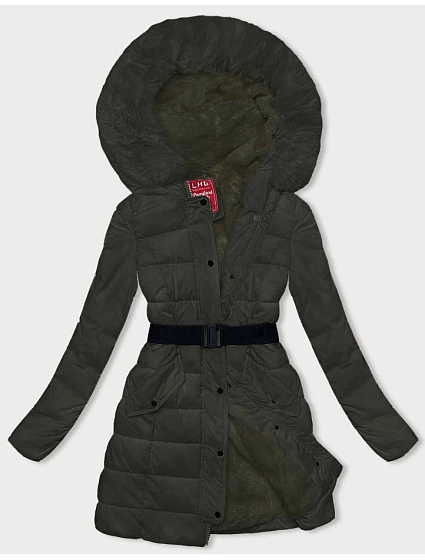 Dámská péřová zimní bunda army (2M-007) Dámská péřová zimní bunda army (2M-007)
