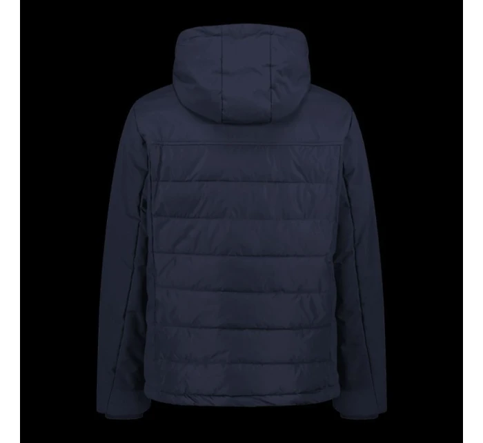 Pánská sportovní bunda s kapucí zateplená tmavě modrá model 21350619 pánské - CMP