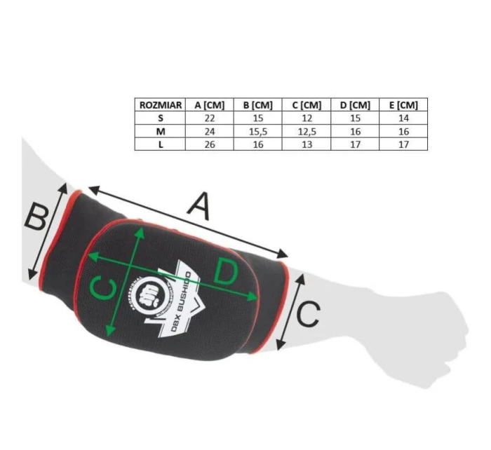 Chrániče loktů - elastické návleky na lokty ARP-2106 S Chrániče loktů - elastické návleky na lokty ARP-2106 S
