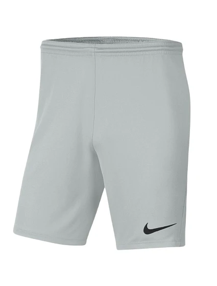Dětské šortky Nike Dry Park III NB K, šedé, BV6865 097 Dětské šortky Nike Dry Park III NB K, šedé, BV6865 097