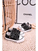 Dětské Tenisky Na Suchý Zip BIG STAR model 21545391 Černé - Big Star Shoes Dětské Tenisky Na Suchý Zip BIG STAR model 21545391 Černé - Big Star Shoes