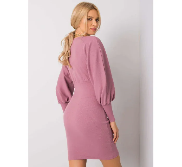 Šaty RV SK 6079.65 tmavě růžová