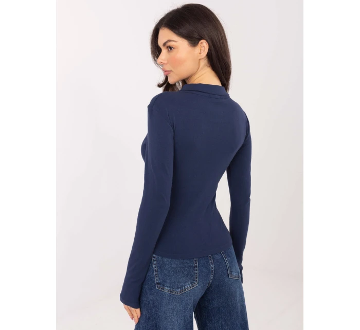 Bluzka WT BZ model 21875312 granatowy - FPrice Bluzka WT BZ model 21875312 granatowy - FPrice