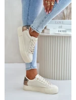 Zateplené Dámské Tenisky Na Platformě Big Star Béžové