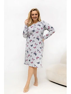 Noční košile Plus Size model 226135 Forever Pink