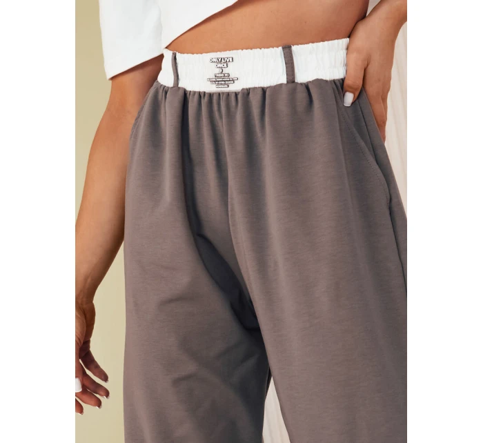 Dámské kalhoty MINAM šedé FashionStreet UY2014