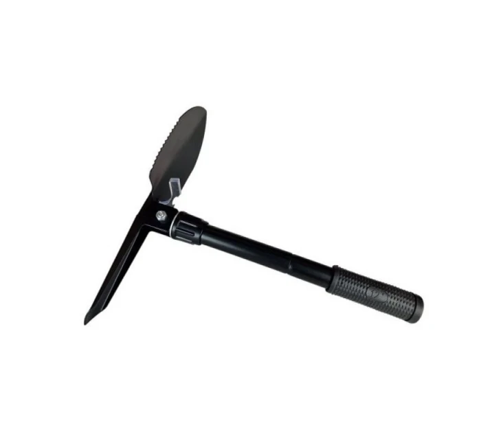 Taktická multifunkční lopata AZYMUT Trapper černá + batoh