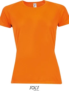 SOL'S Sporty Women Dámské raglánové sportovní tričko model 22524918 neon orange