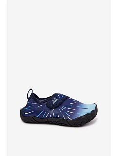 Dětské boty na suchý zip tmavě modré model 22181912 - Boto