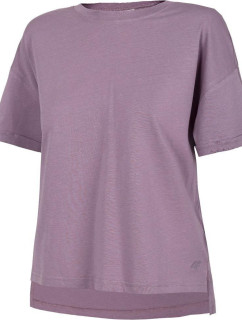 Dámské tričko 4F H4L22-TSD011 fialové