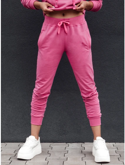 Dámské tepláky RELAX MODE pink FashionStreet UY2139 Dámské tepláky RELAX MODE pink FashionStreet UY2139