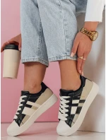 JUNOMI dámské tenisky na platformě černé FashionStreet ZY0860 JUNOMI dámské tenisky na platformě černé FashionStreet ZY0860