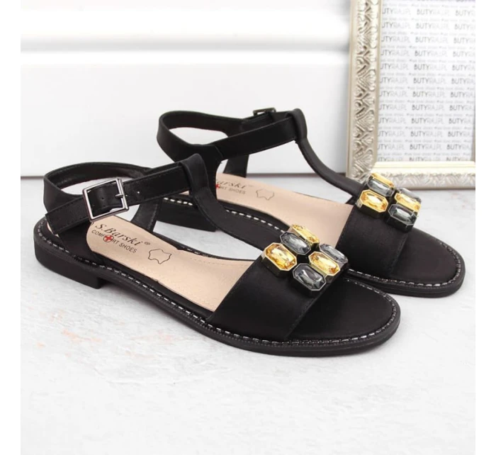 sandály W černá model 20118161 - S.Barski