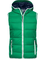 JN Dámská vesta 02. green/white model 22495105 - Daiber JN Dámská vesta 02. green/white model 22495105 - Daiber