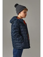 Beechfield B 426B Dětská pletená čepice s bambulí 53.426B black