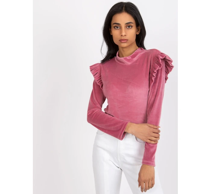 Halenka DHJ BZ 6533B.85 tmavě růžová