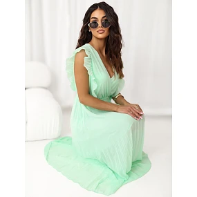 Sukienka IT SK model 22084323 mietowy - FPrice Sukienka IT SK model 22084323 mietowy - FPrice