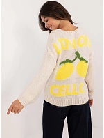 Sweter MI SW model 22366190 czarny - FPrice Sweter MI SW model 22366190 czarny - FPrice