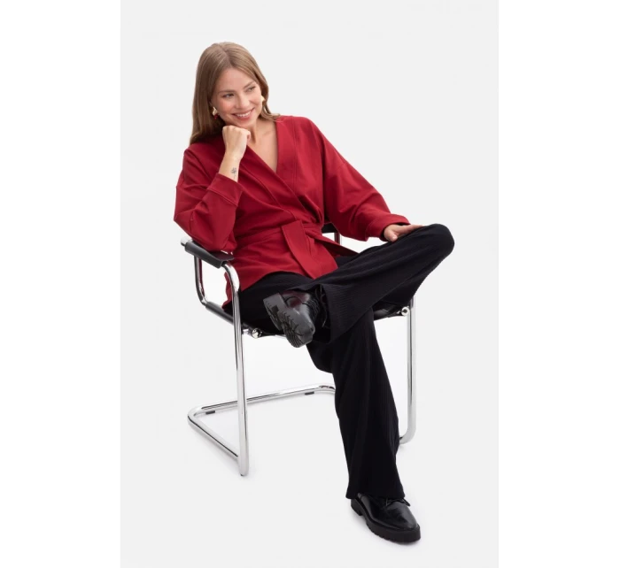 Kalhoty z úpletu černé model 21379848 - BeWear