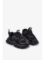 Dětské sportovní sneakers Tilvianea – černé Dětské sportovní sneakers Tilvianea – černé