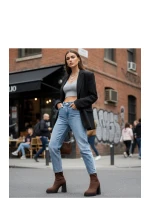 Boty na podpatku  model 222036 Solea