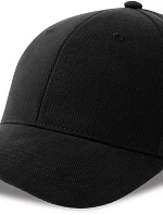 Atlantis Headwear Pilot-S 6 panelová kšiltovka z těžké bavlny 33.0273 black