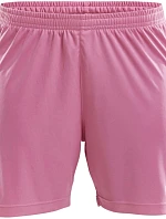 Craft Teamwear Squad Go Short Solid W Dámské sportovní kraťasy 82.5576 pop