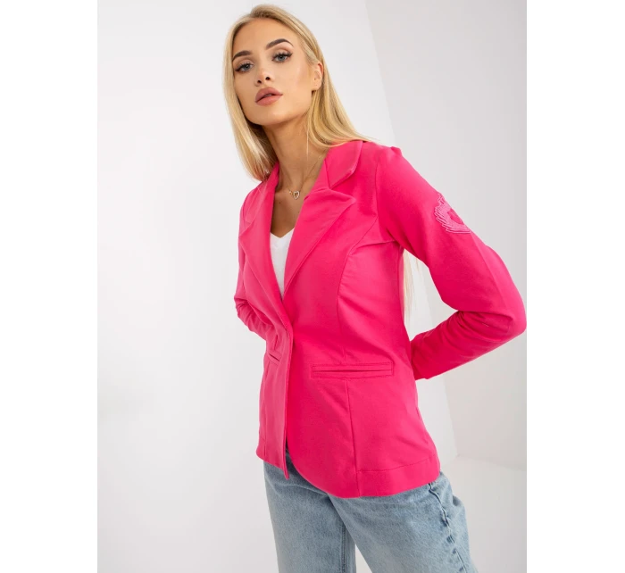 Bunda TW ZT OB034.12 fluo růžová