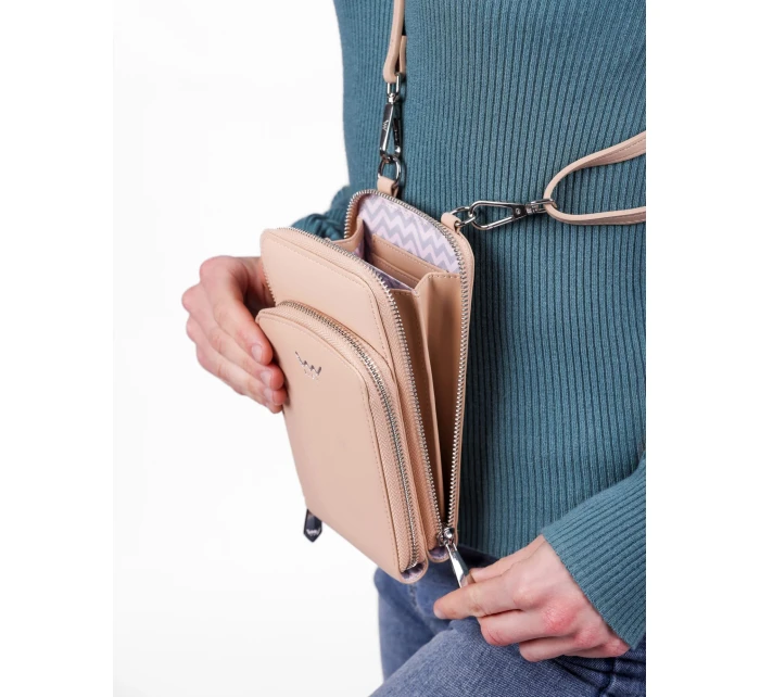 Dámská crossbody peněženka Vuch Rosia Beige