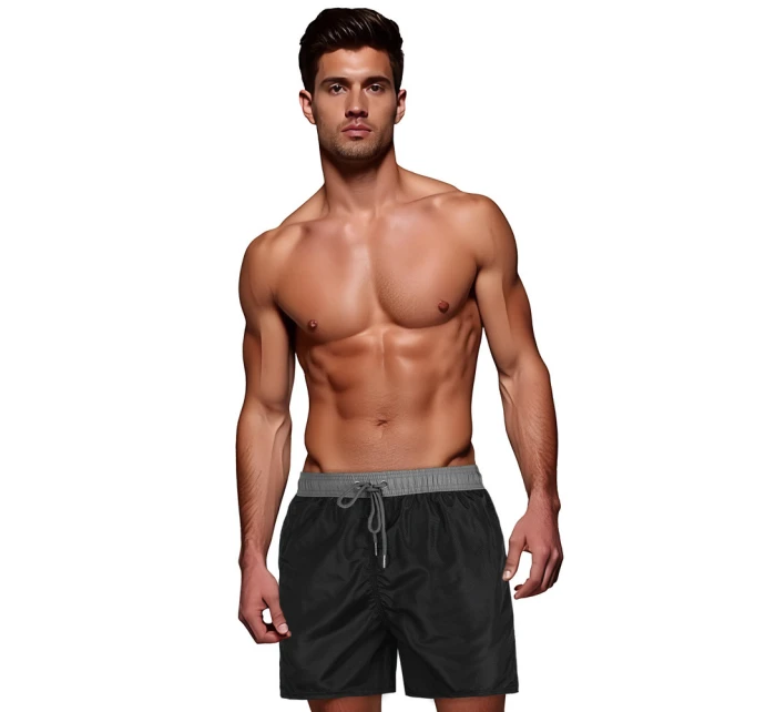 Pánské černošedé šortky FashionStreet SX2514