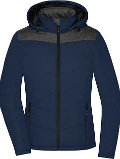 Daiber JN 1133 Dámská zimní bunda 02.1133 navy/anthracite melange