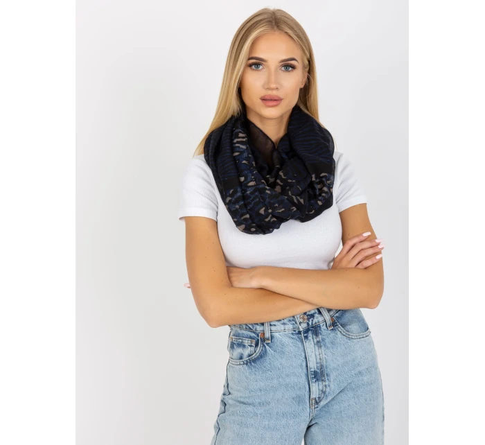 Dámská tunelová šála AT KM S 6221 černá